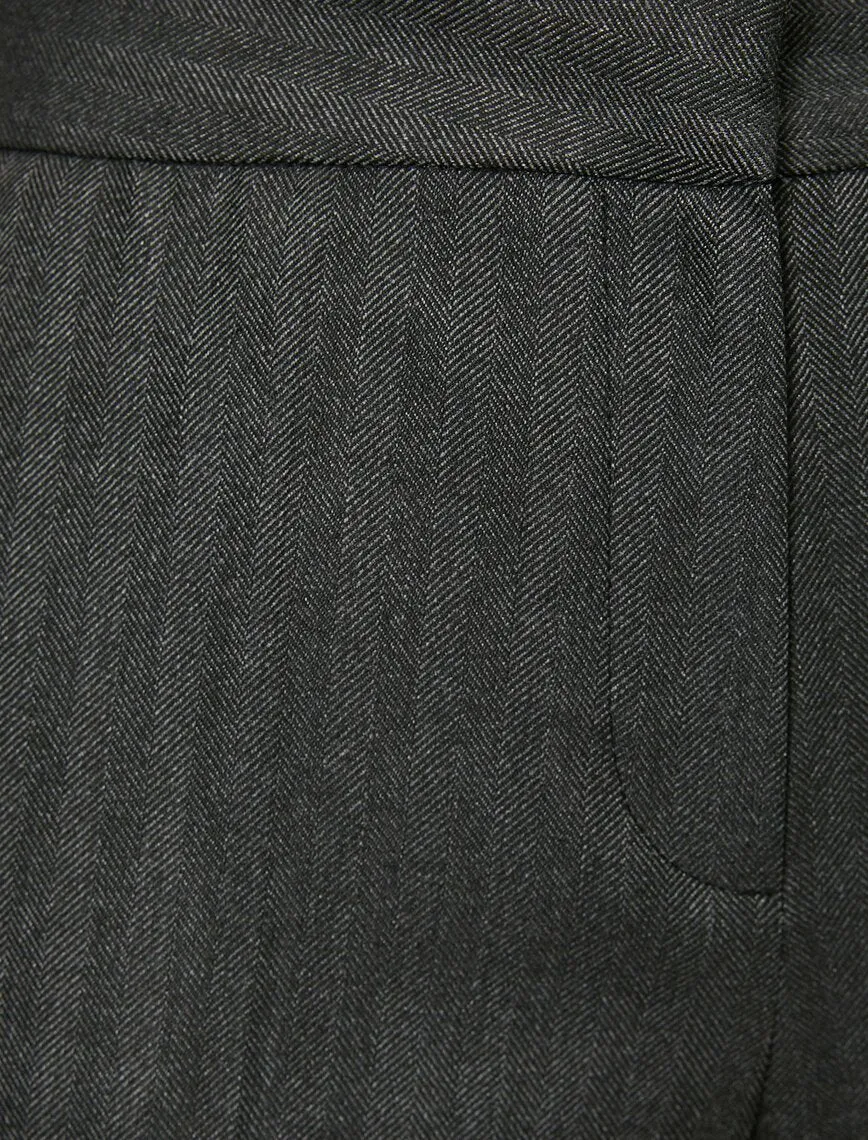 16290 Anthracite Striped Trousers