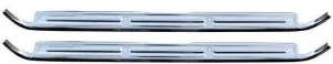 67-72 Chevy C10 K10 Truck Chrome Door Sill Scuff Plates Pair with Screws