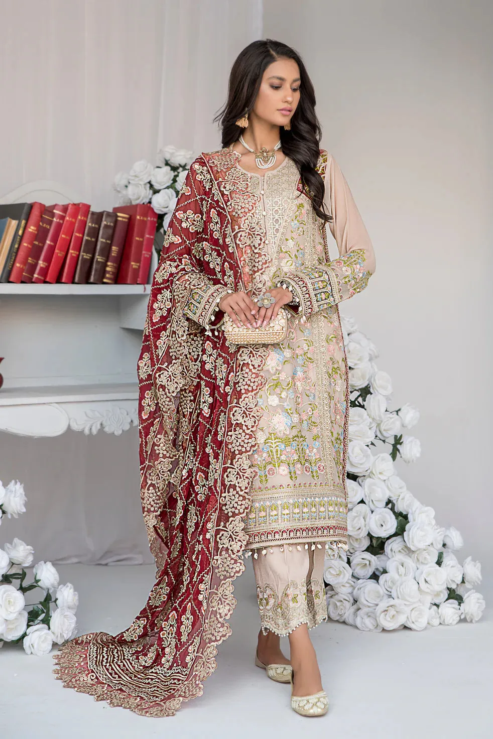 ALEEZAY FORMAL CHIFFON DRESS 11