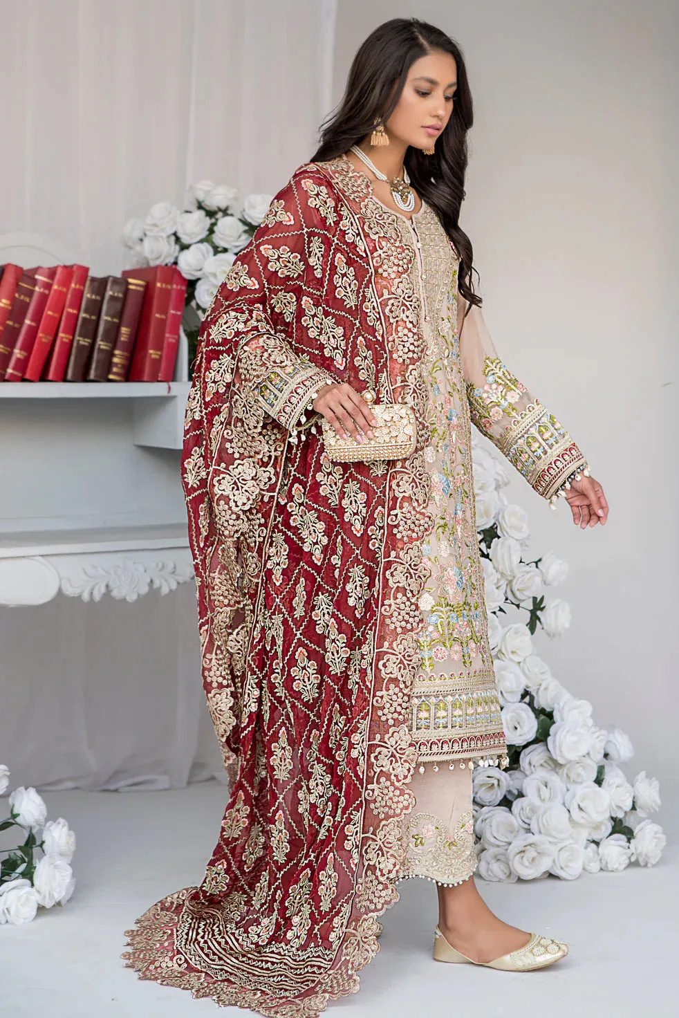 ALEEZAY FORMAL CHIFFON DRESS 11