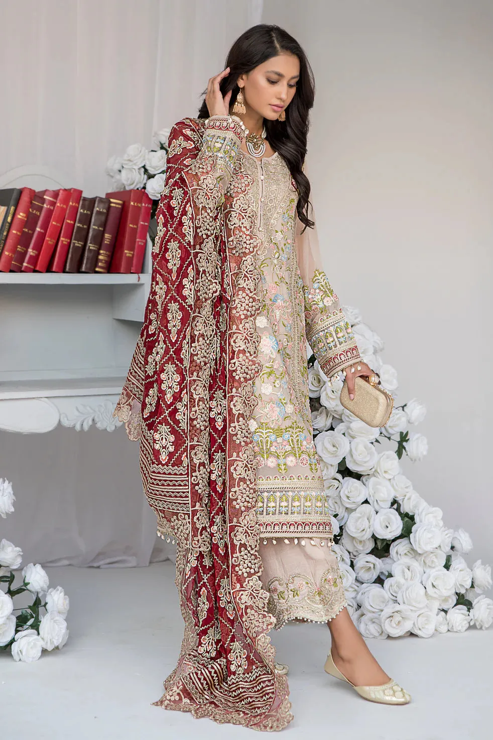 ALEEZAY FORMAL CHIFFON DRESS 11