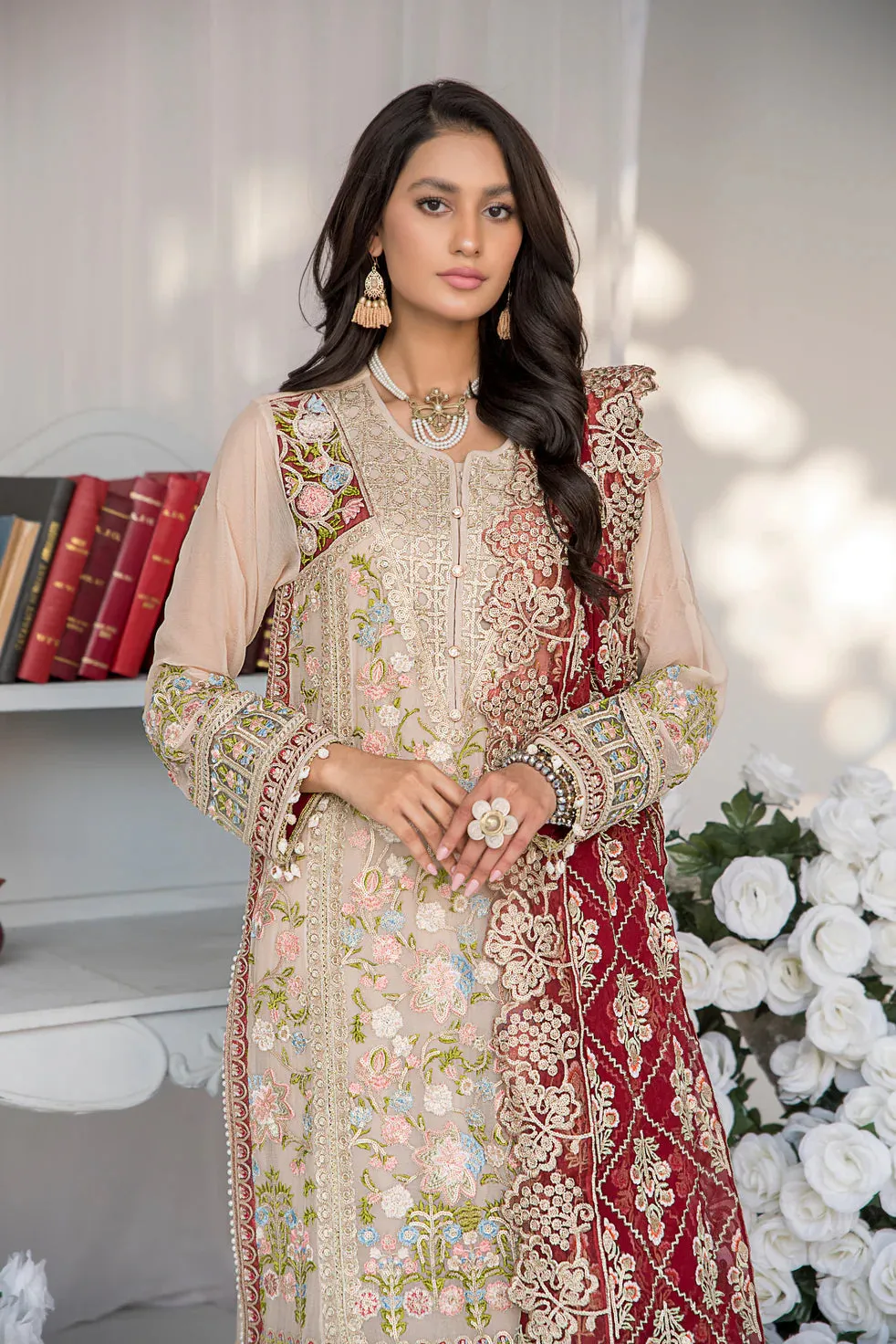 ALEEZAY FORMAL CHIFFON DRESS 11