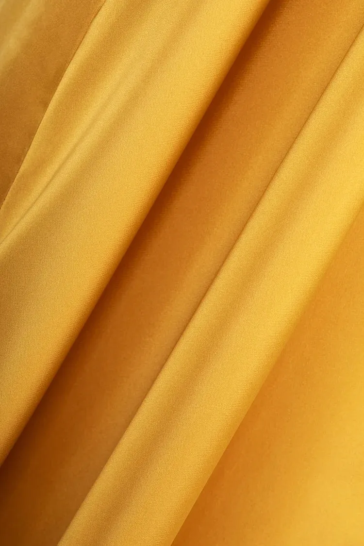 Aliya Silk Maxi Dress - Yellowmoon
