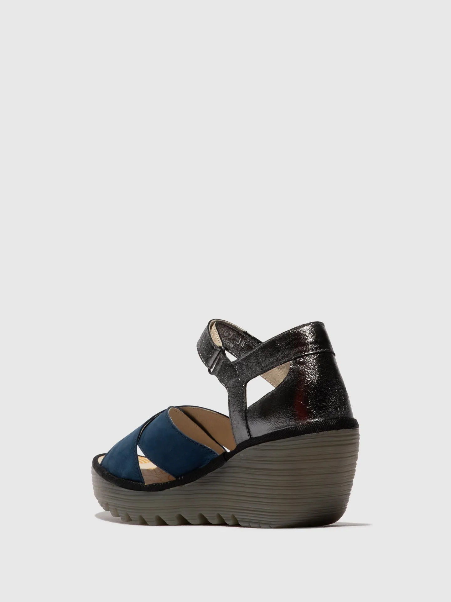 Ankle Strap Sandals YENT365FLY BLUE/GRAPHITE