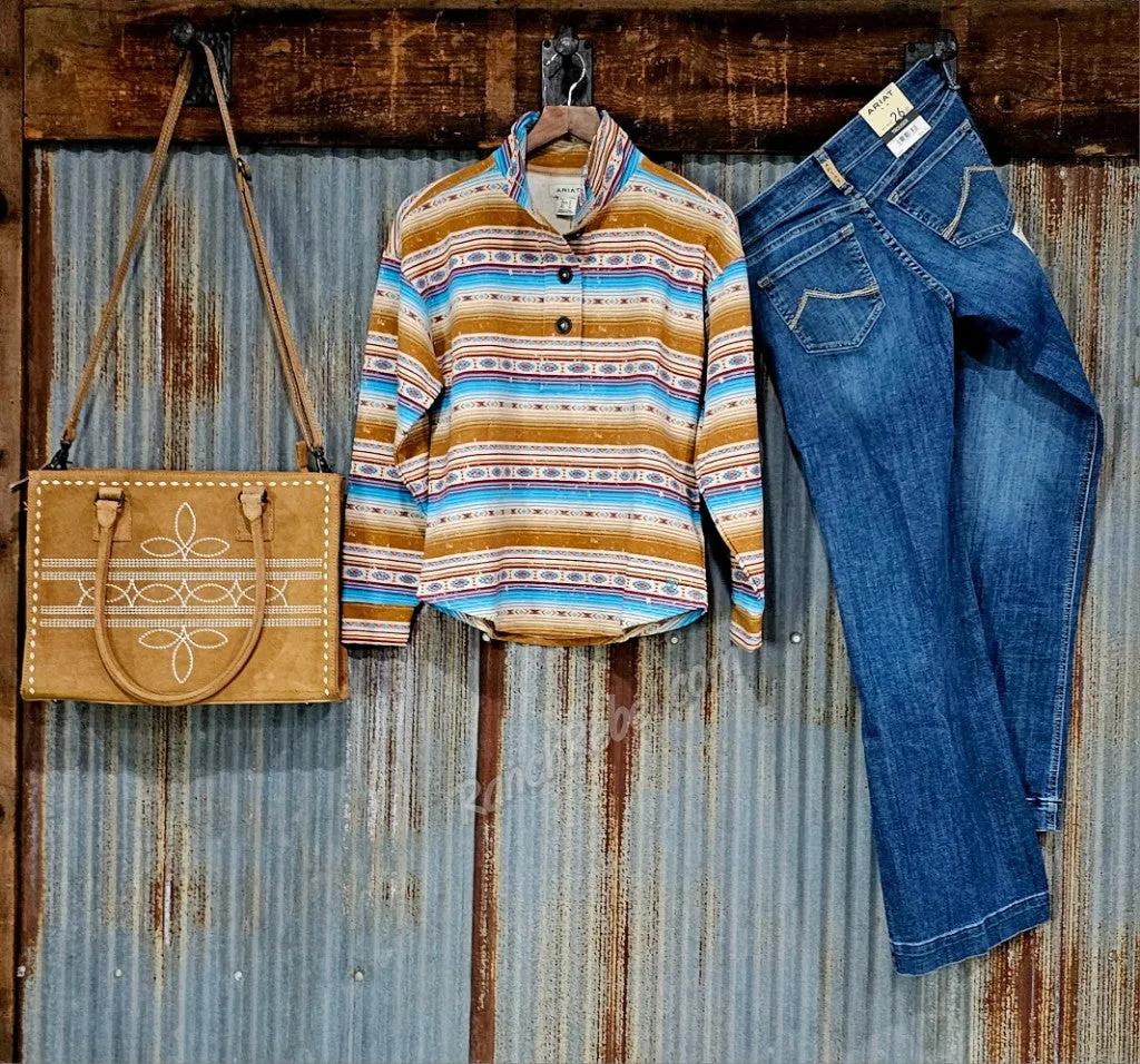Ariat Hometown Sweatshirt in Fallon Serape Print #5672