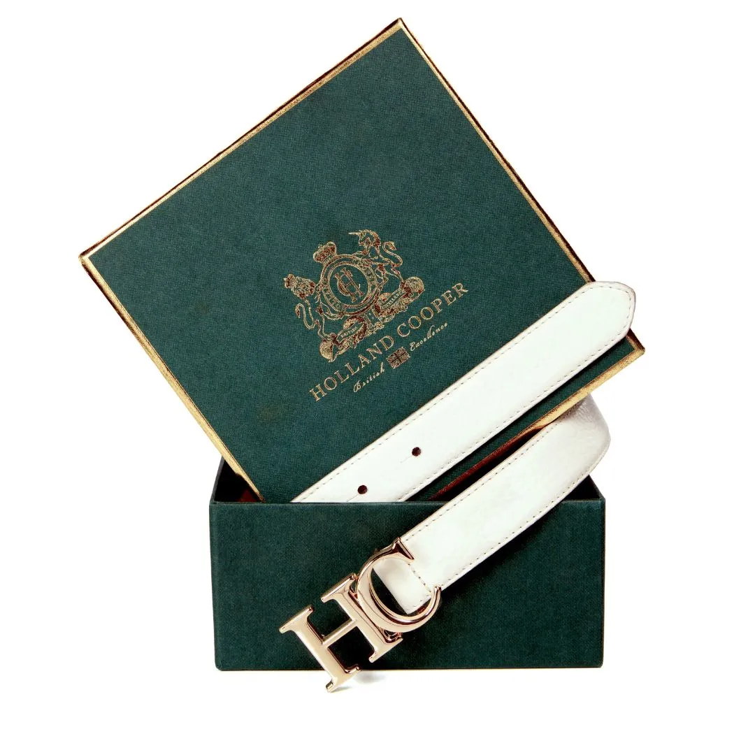 Atelier Slim Logo Belt