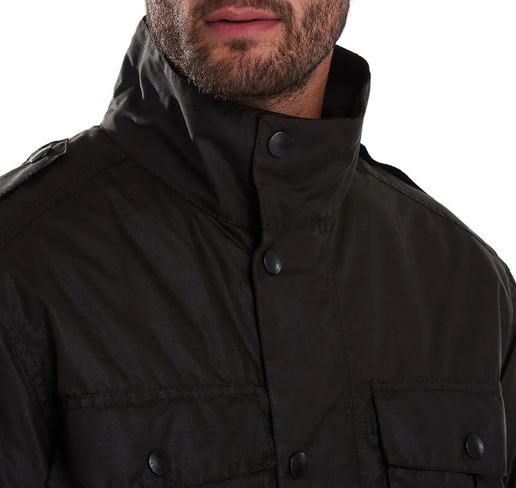 BARBOUR TROOPER WAXED COTTON JACKET