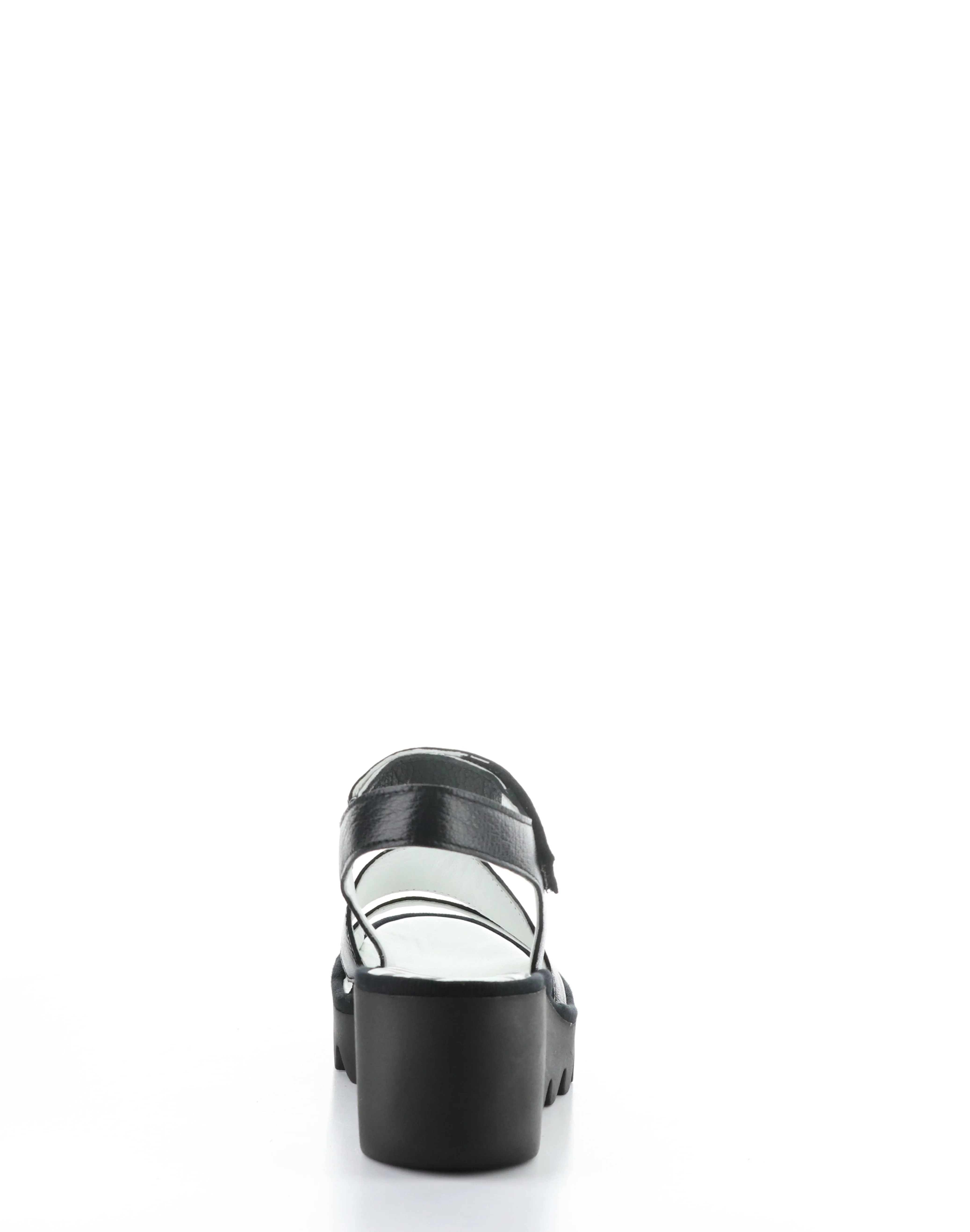 BEXY575FLY 001 BLACK Velcro Sandals