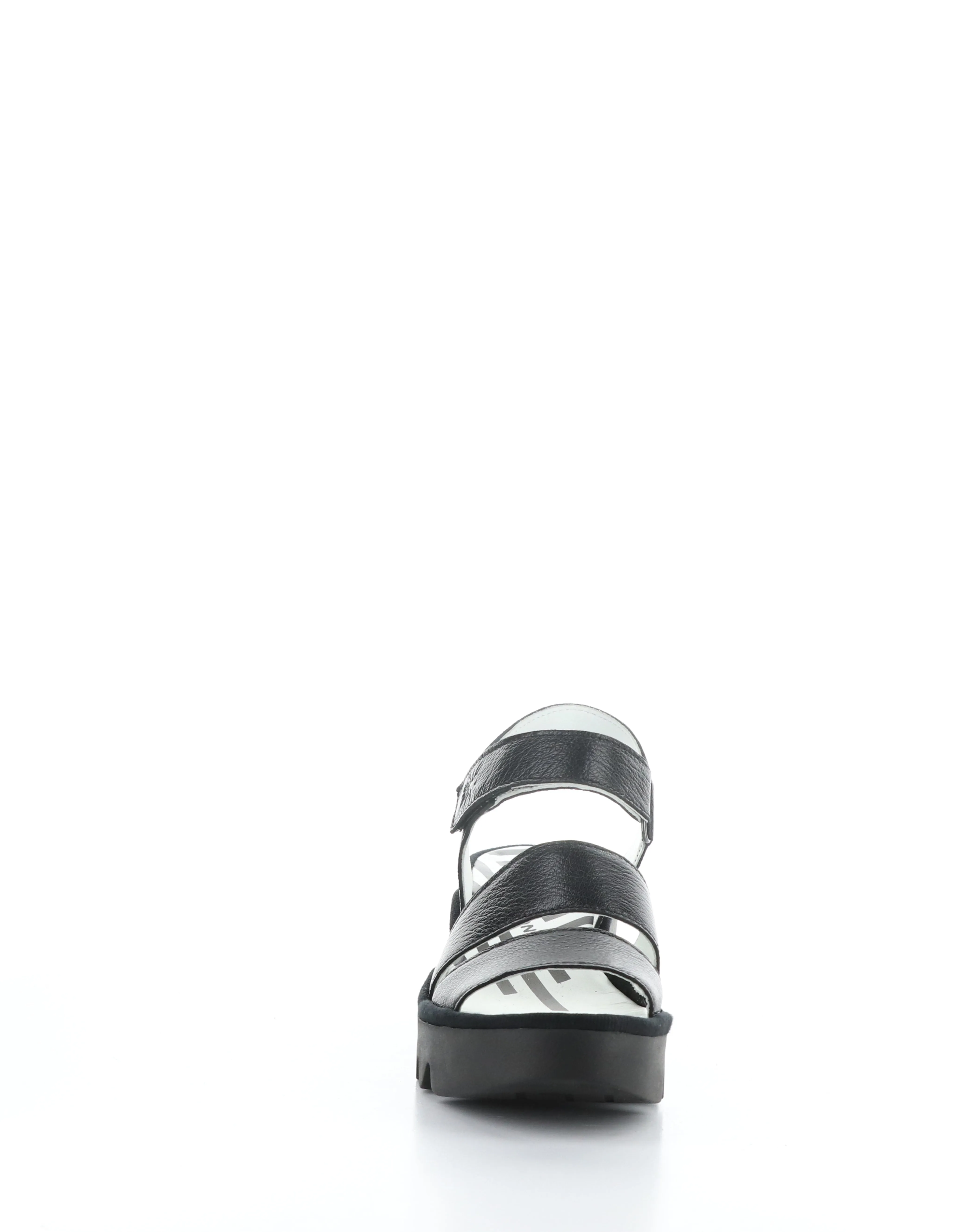 BEXY575FLY 001 BLACK Velcro Sandals
