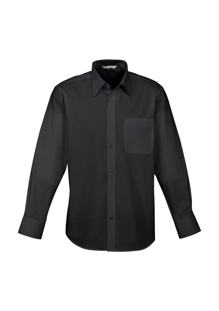 Biz Collection Men’s Base Long Sleeve Shirt S10510