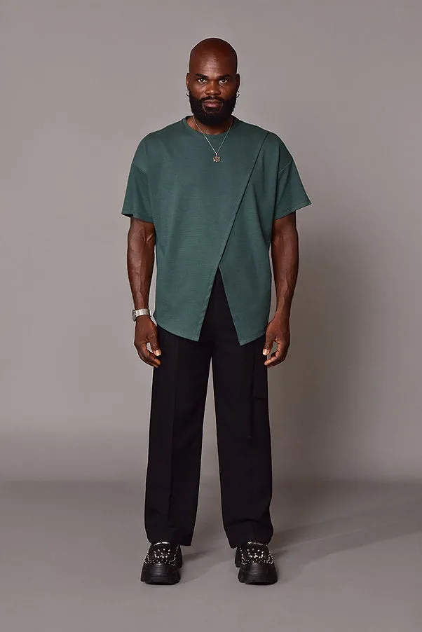 Black loose fit pants