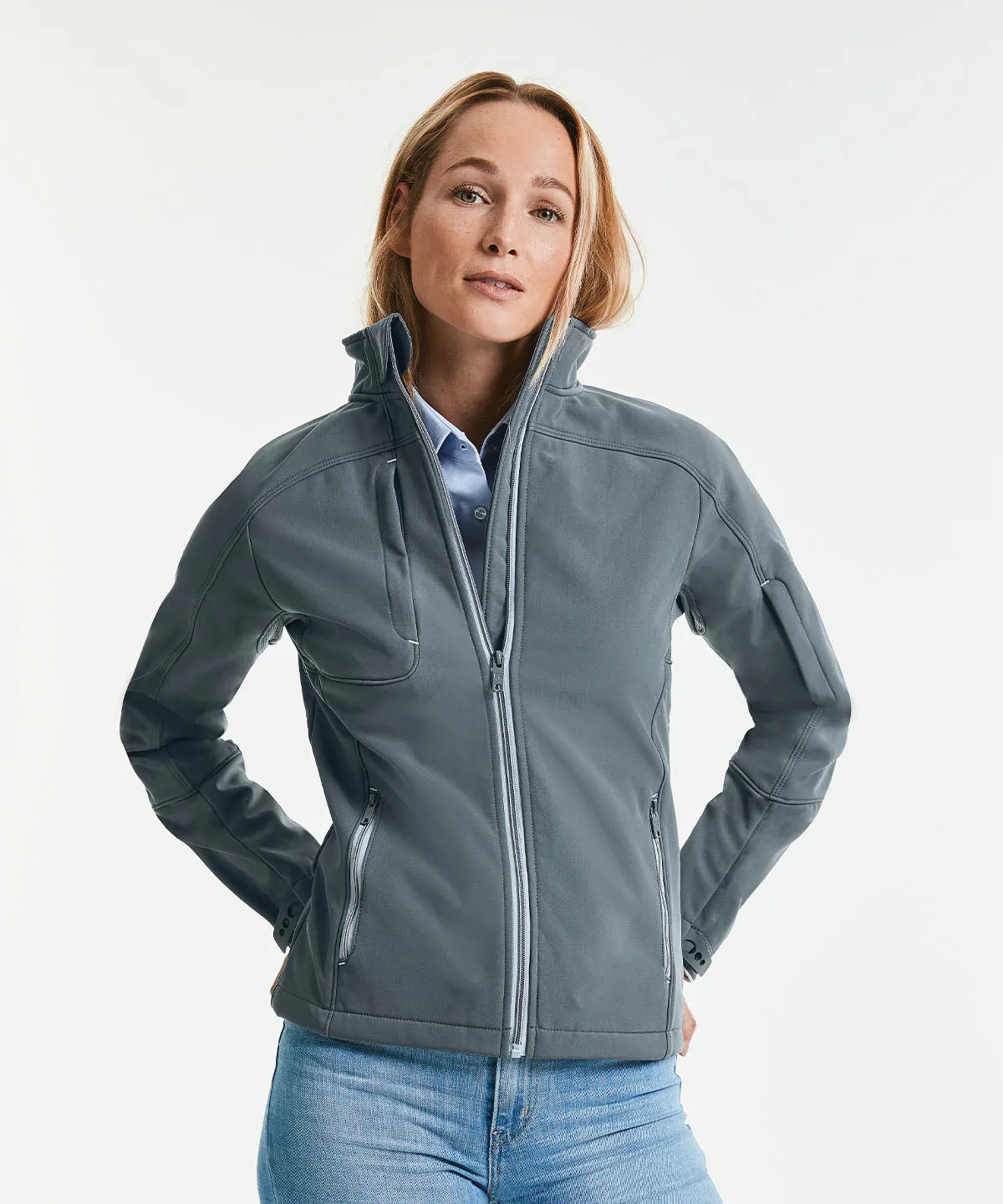 Black - Women's Bionic softshell jacket