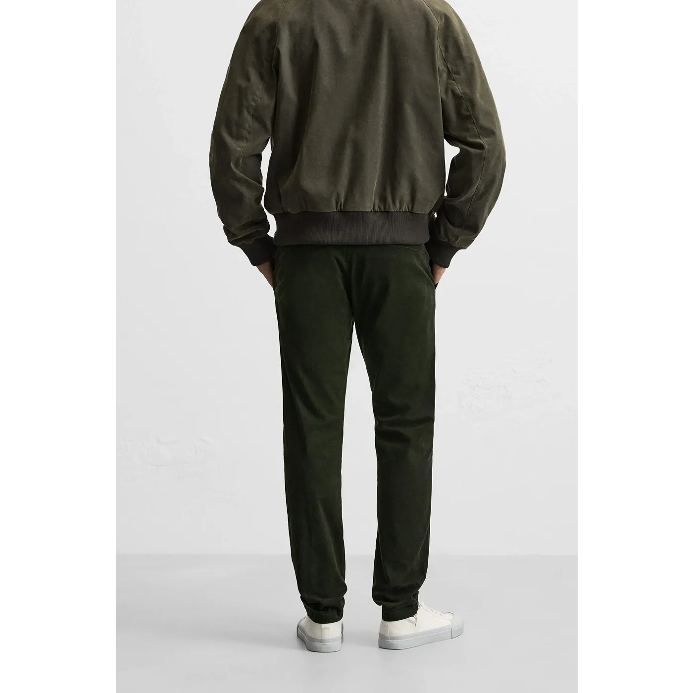 Bottle Green Slim Fit Chinos