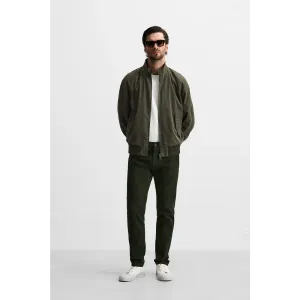 Bottle Green Slim Fit Chinos