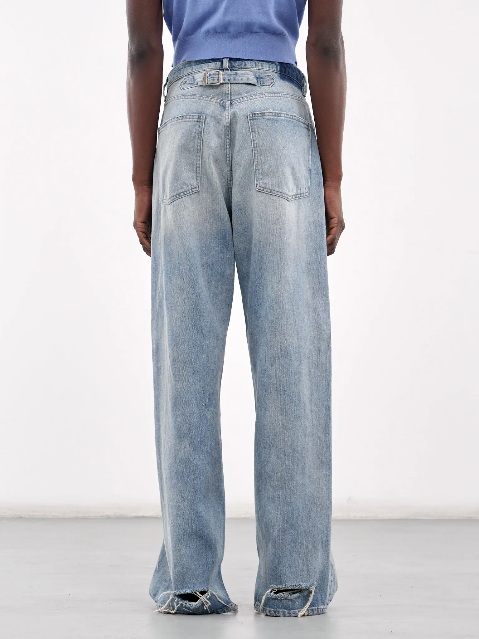 Buckle Jeans (S50LA0238-S30383-BLUE)