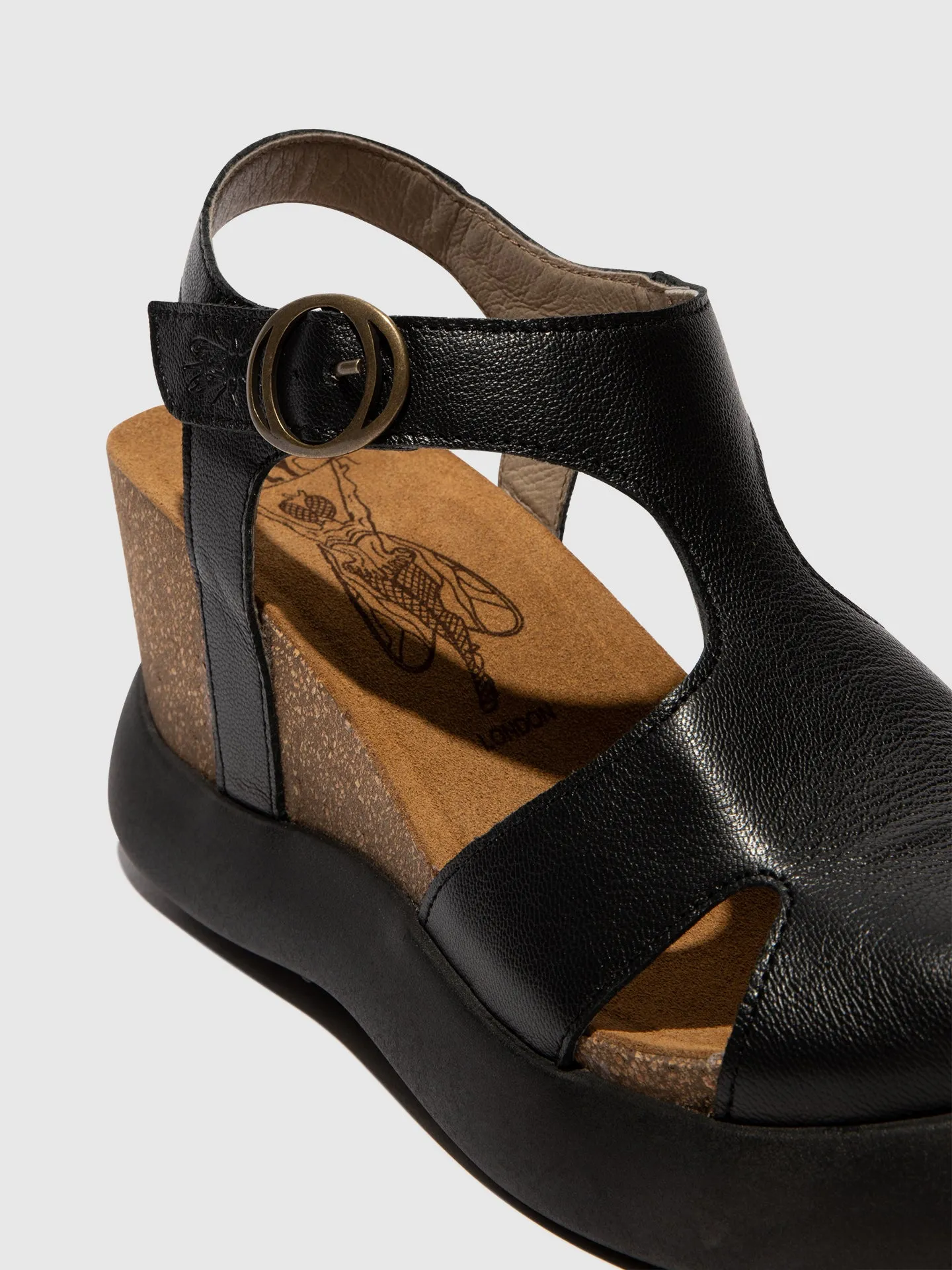 Buckle Sandals GOVA962FLY BLACK