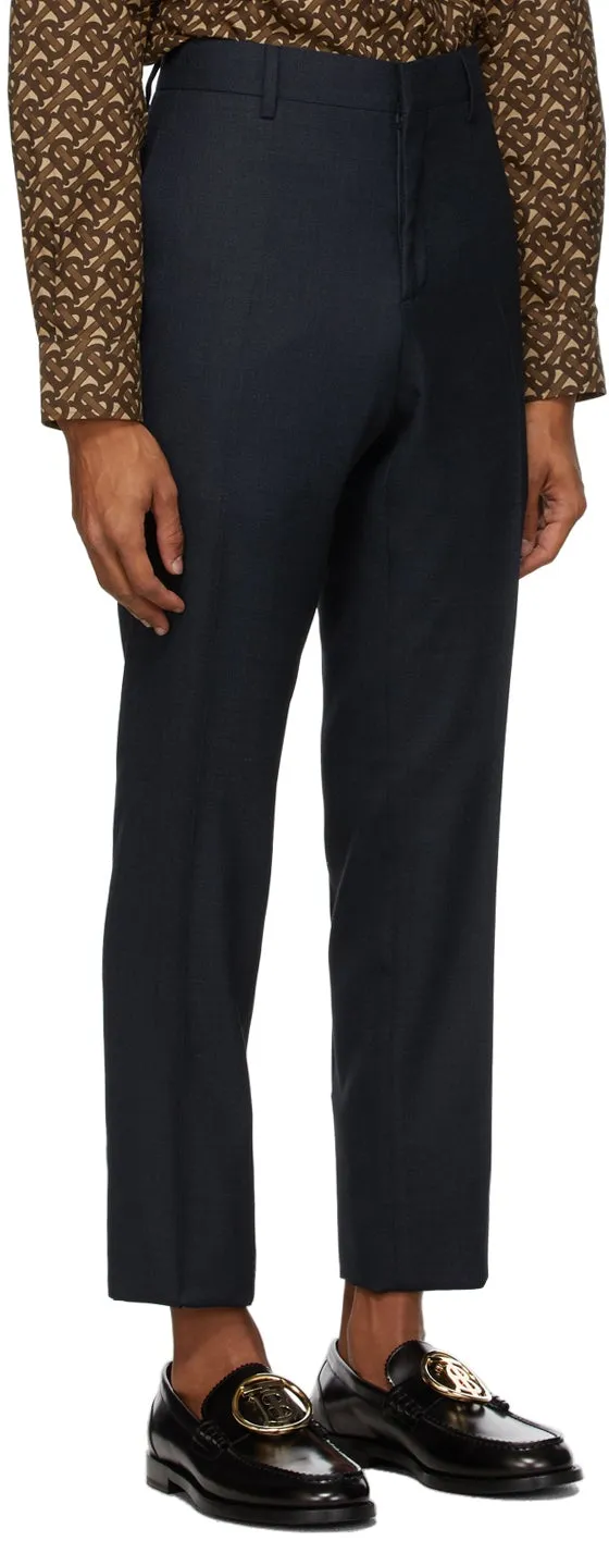 Burberry Blue Travel Slim Suit