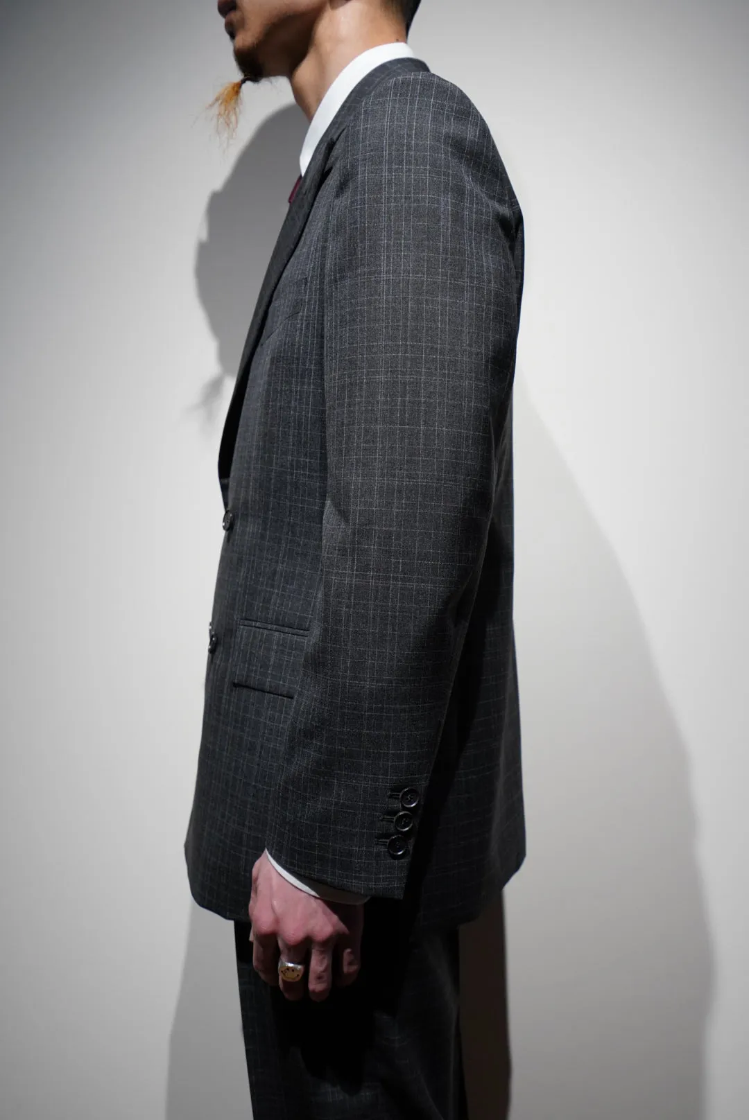 Check Double Breasted Jacket