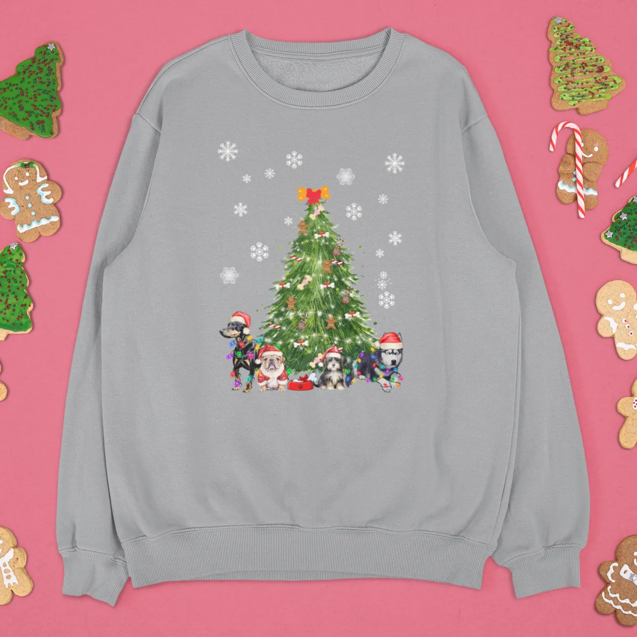 Christmas dog sweatshirt, dog owner christmas gift, dog christmas sweatshirt, christmas sweater, holiday sweater, christmas shirt, dog gift