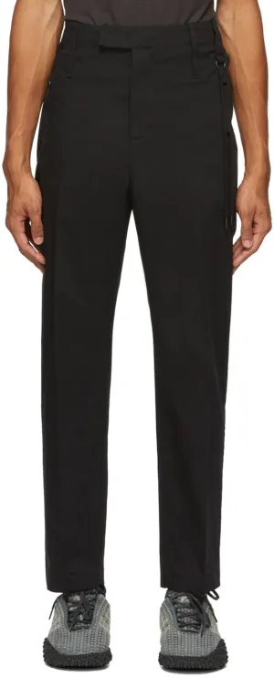 Craig Green Black Slim Uniform Trousers