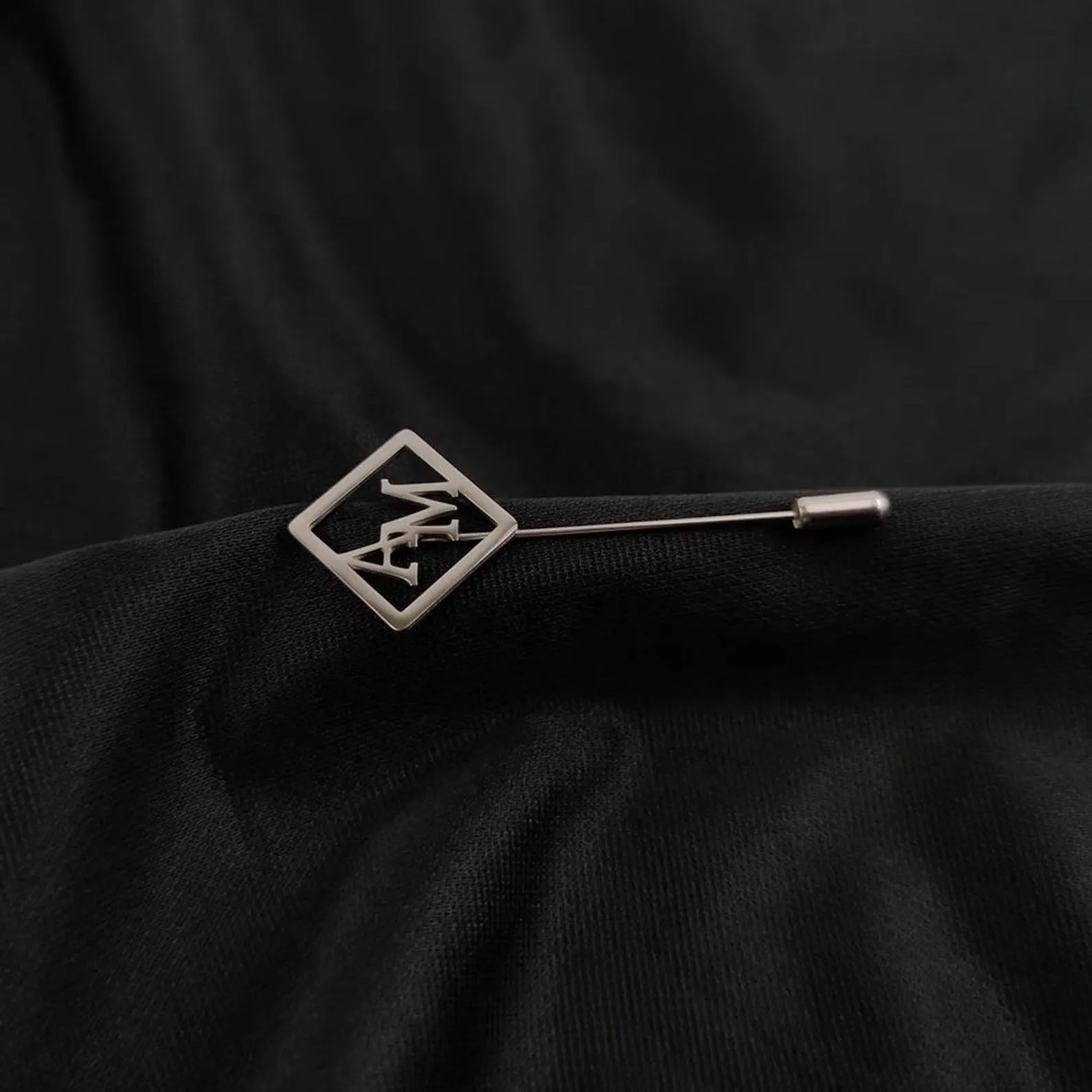 Custom Lapel Pins Brooch with Initials