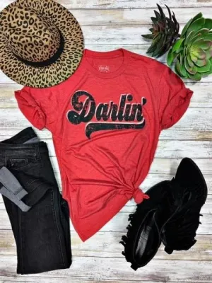 Darlin’ tee-red