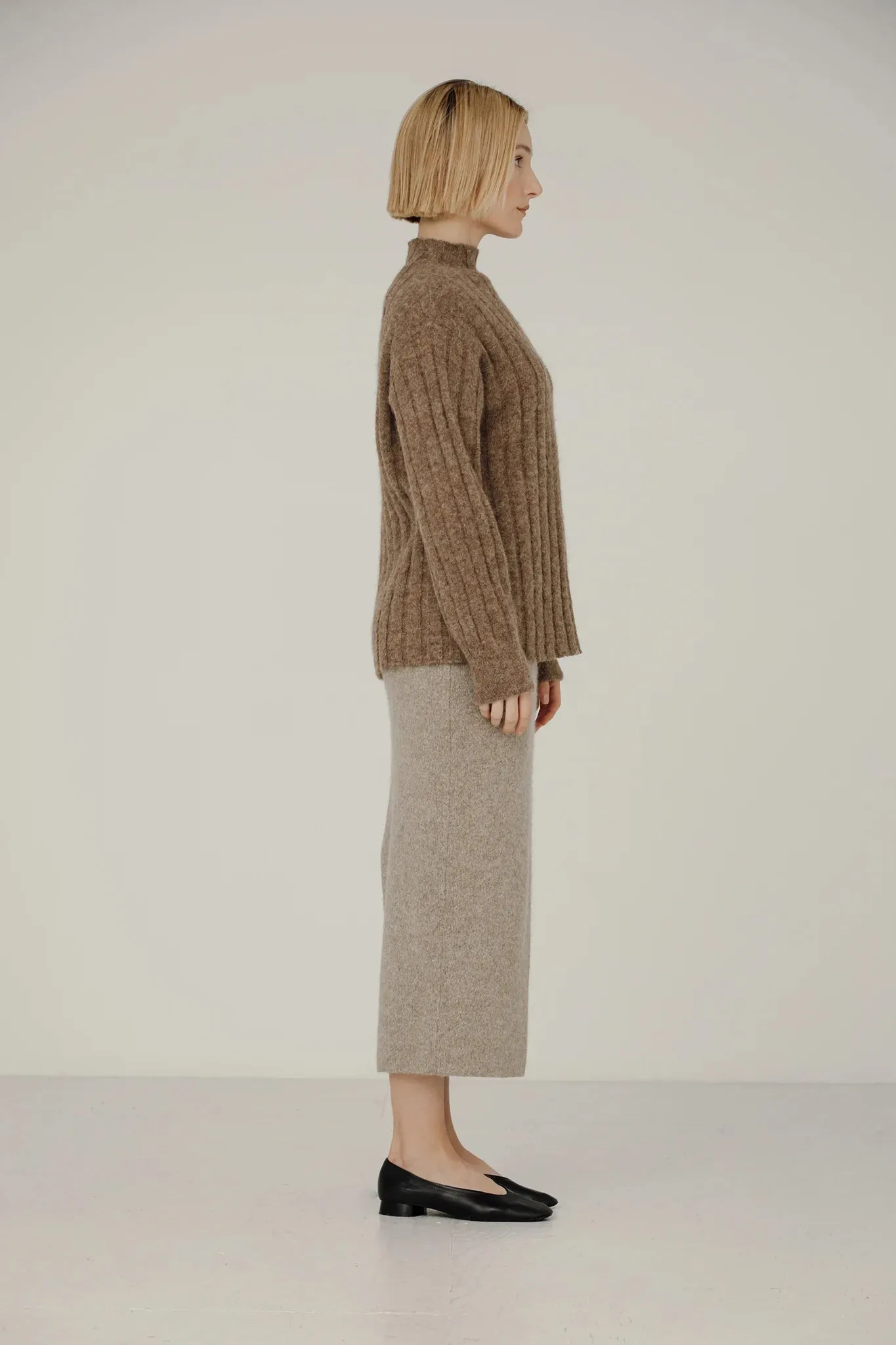 Demi Mock Neck
