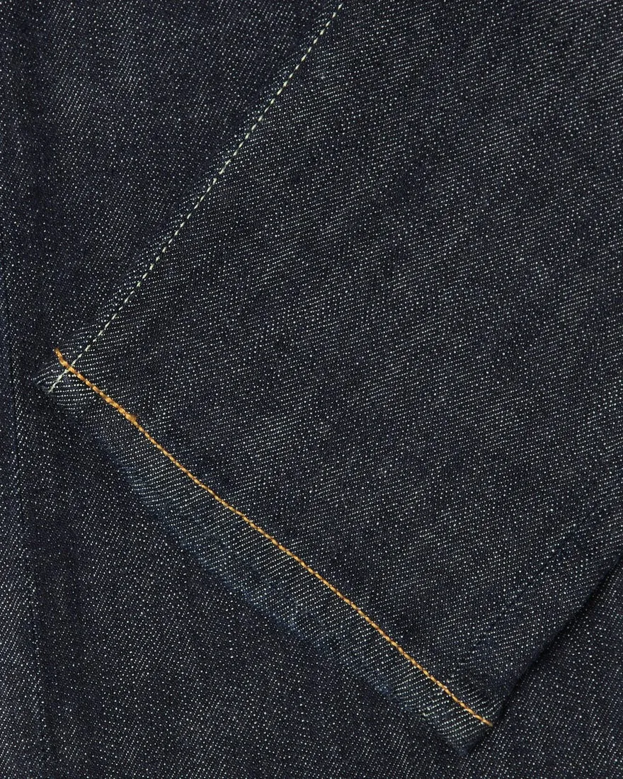Edwin ED-85 CS Yuuki Blue Rinsed Contrast Slim Jeans