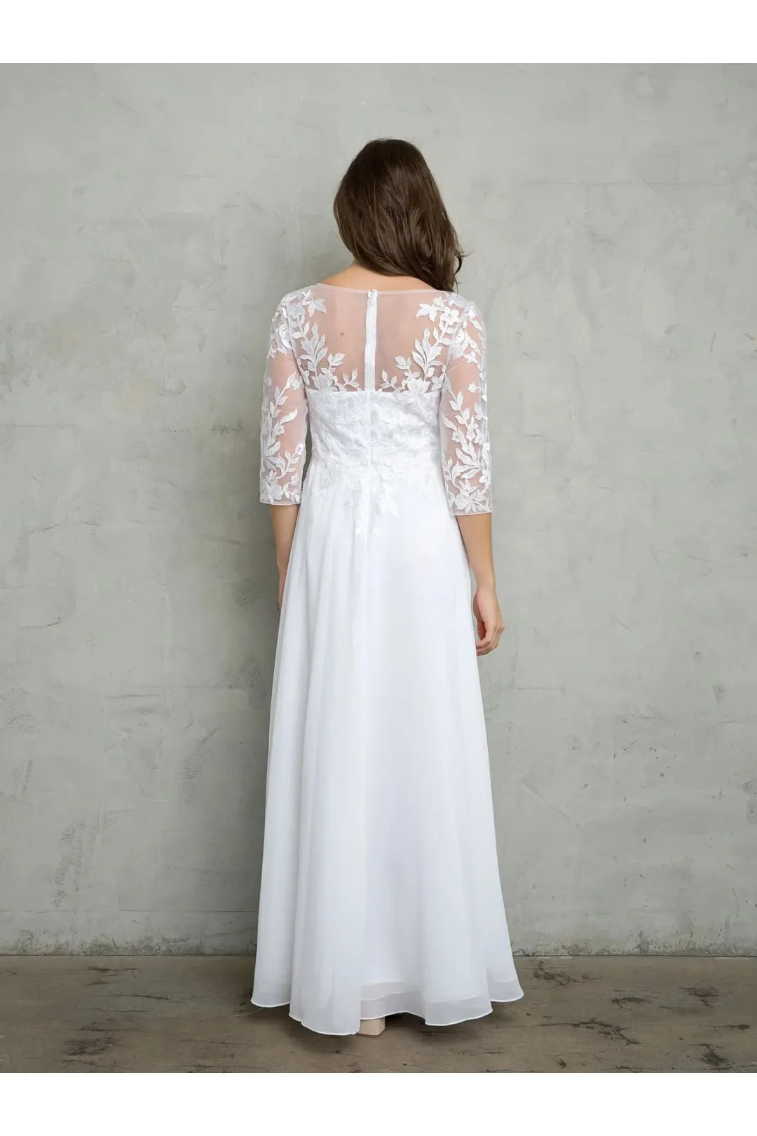 Eva USA 5258 Long A Line Mother of the Bride Formal Dress