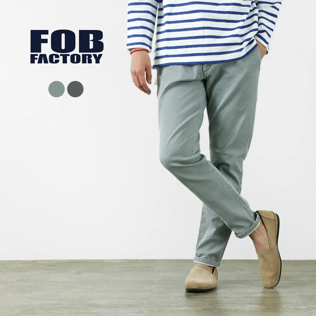 FOB FACTORY / F0510 Carrot Easy Pants