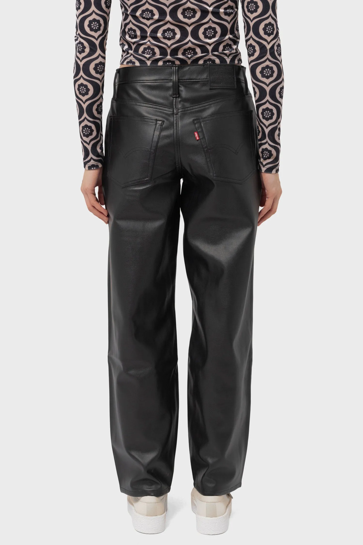 FX Leather Baggy Dad in Slippery Slope