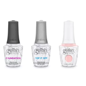 Gelish Combo - Base, Top & Once Upon A Mani