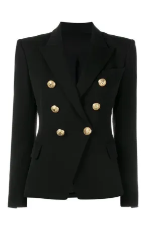 GOLD BUTTON BLAZER