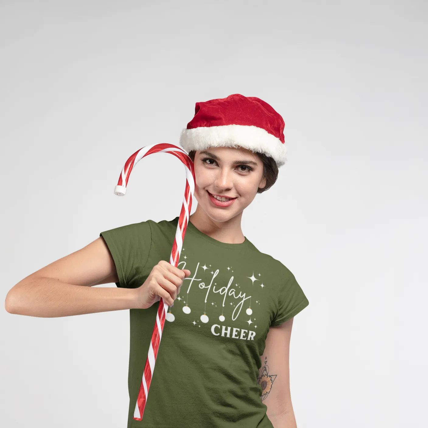 Holiday Cheer Shirt,Christmas Gift, Gift for her, Christmas Holiday Shirt, Christmas Sweatshirt,Christmas Party Idea, Red Christmas Shirt