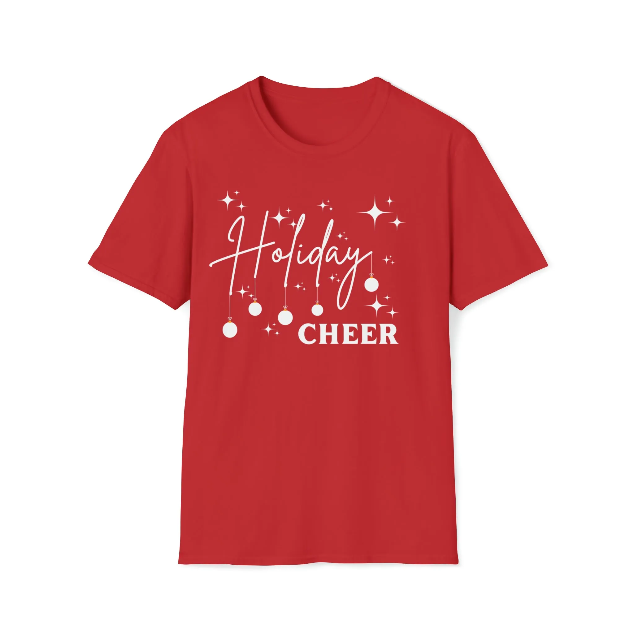Holiday Cheer Shirt,Christmas Gift, Gift for her, Christmas Holiday Shirt, Christmas Sweatshirt,Christmas Party Idea, Red Christmas Shirt
