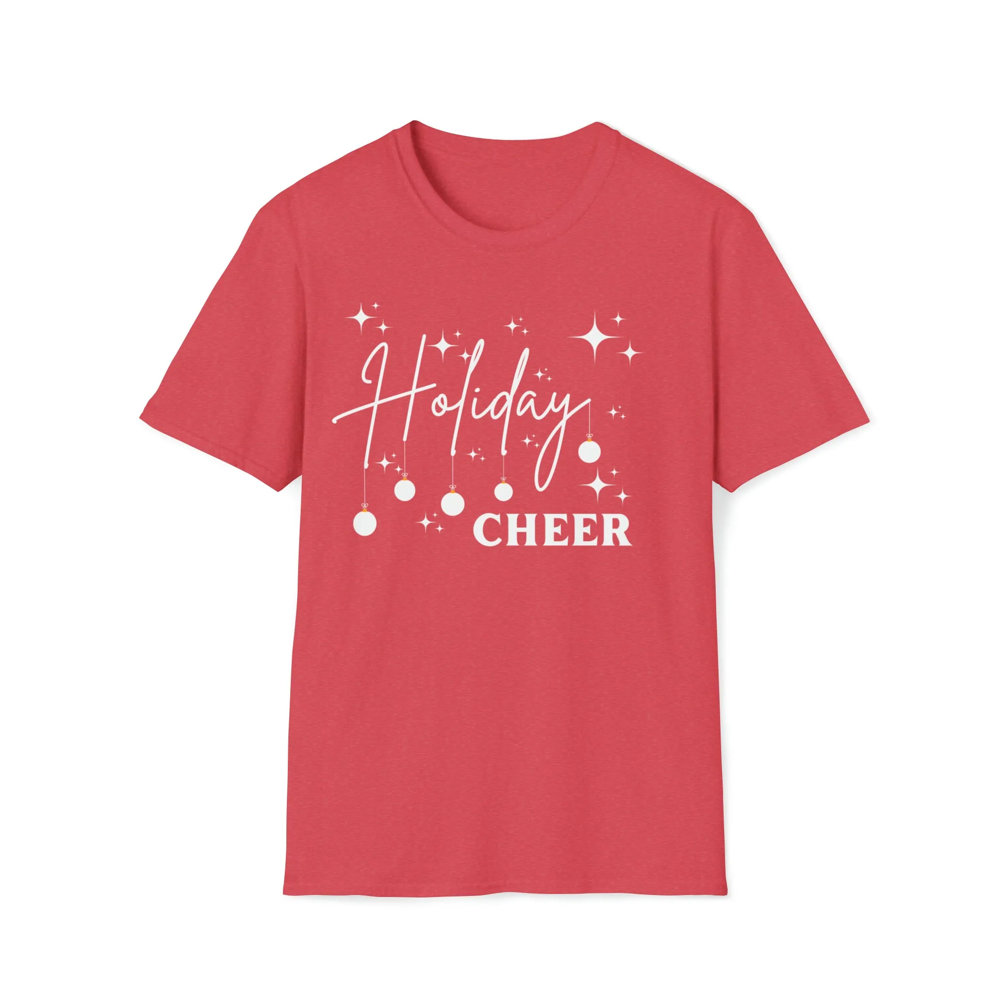 Holiday Cheer Shirt,Christmas Gift, Gift for her, Christmas Holiday Shirt, Christmas Sweatshirt,Christmas Party Idea, Red Christmas Shirt