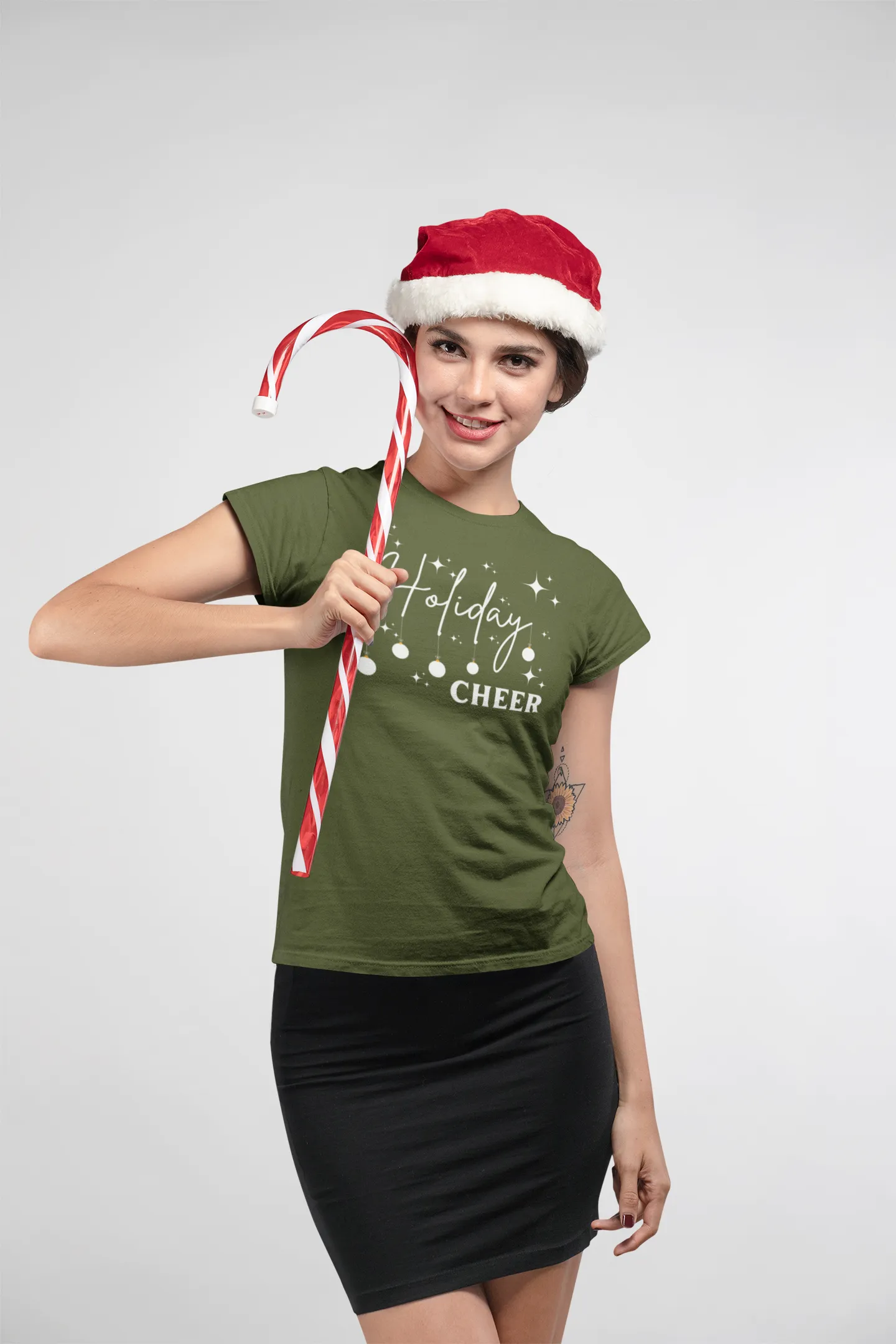 Holiday Cheer Shirt,Christmas Gift, Gift for her, Christmas Holiday Shirt, Christmas Sweatshirt,Christmas Party Idea, Red Christmas Shirt