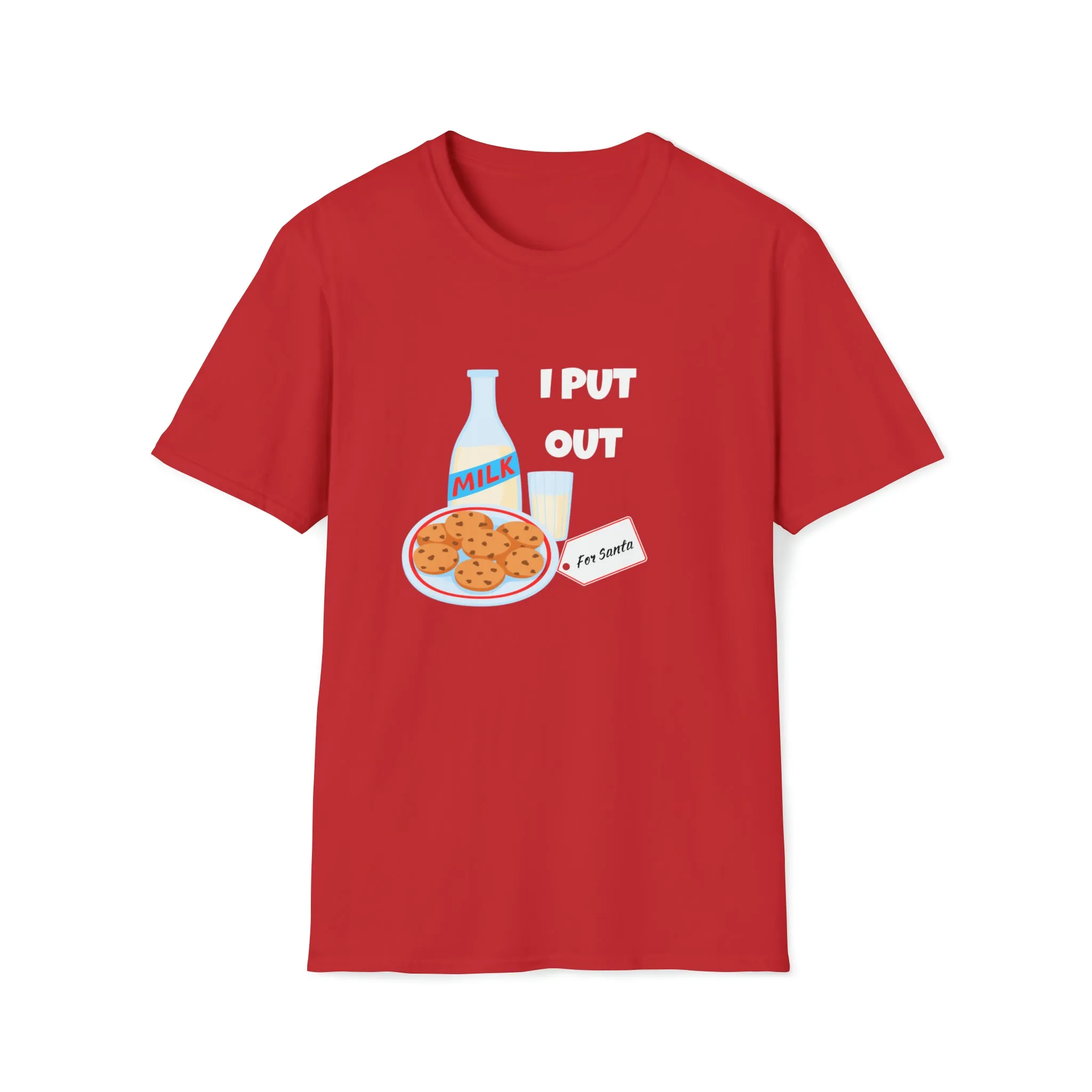I Put Out Milk and Cookies Shirt, Merry and Bright Shirt,Christmas Tree,Christmas Tshirt,Holiday Shirt,Christmas Shirt,Merry and Bright,Xmas