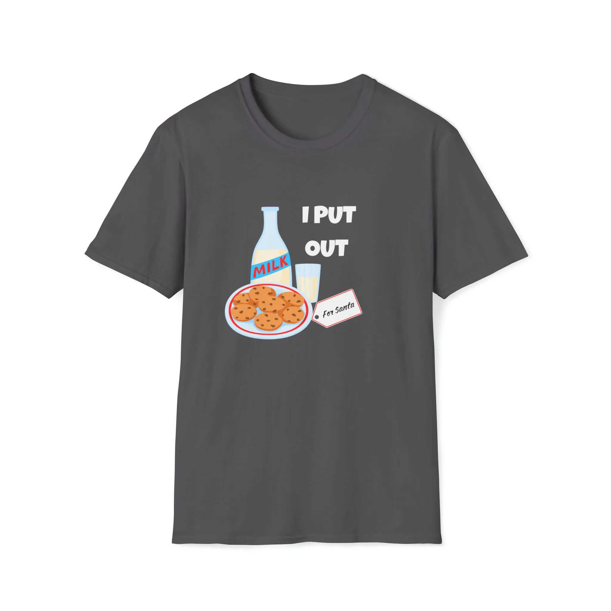 I Put Out Milk and Cookies Shirt, Merry and Bright Shirt,Christmas Tree,Christmas Tshirt,Holiday Shirt,Christmas Shirt,Merry and Bright,Xmas