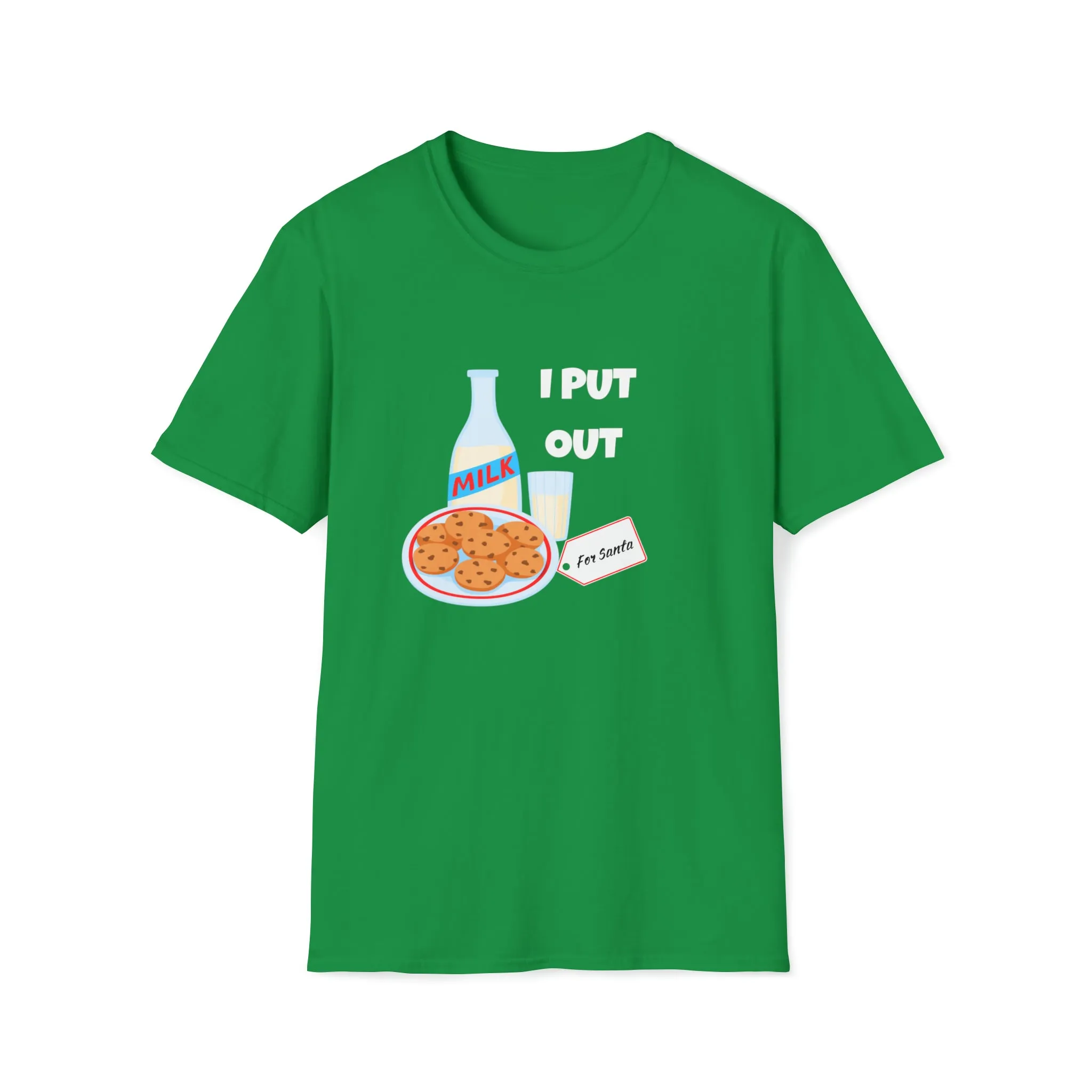 I Put Out Milk and Cookies Shirt, Merry and Bright Shirt,Christmas Tree,Christmas Tshirt,Holiday Shirt,Christmas Shirt,Merry and Bright,Xmas