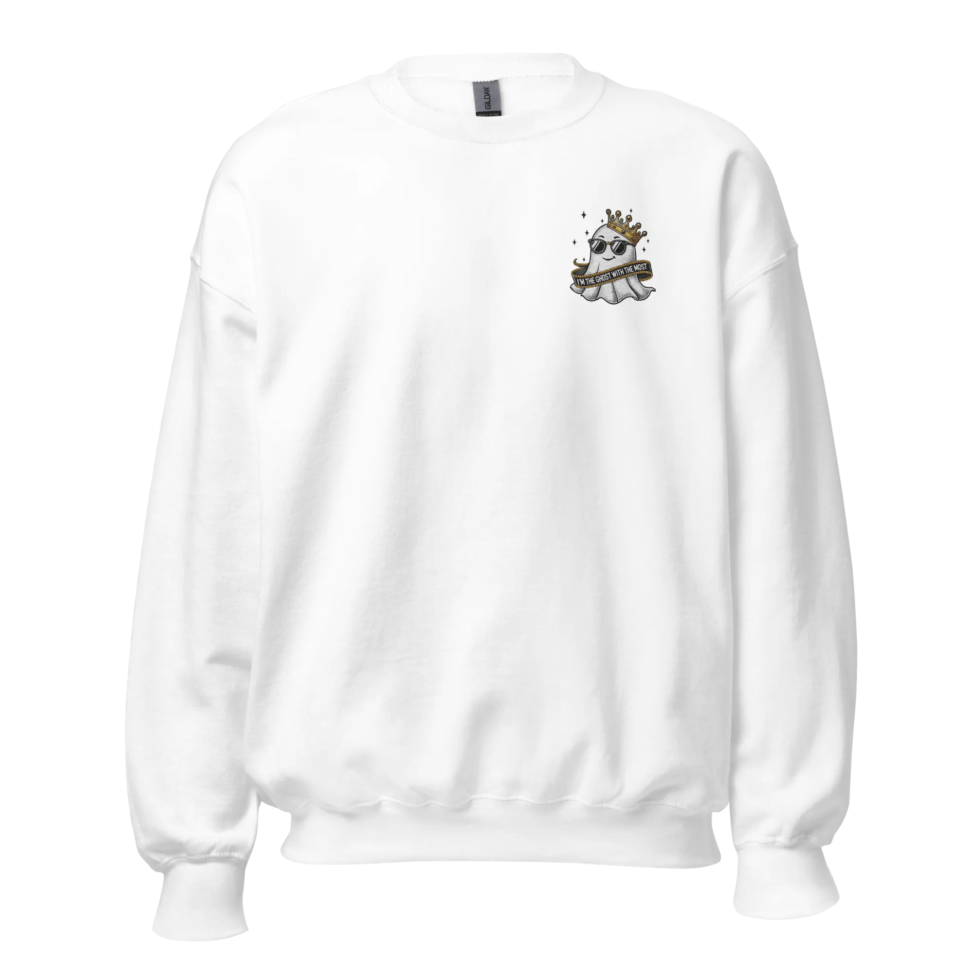I'm The Ghost With The Most - Halloween Sweatshirt - Cute Ghost Halloween Sweatshirt