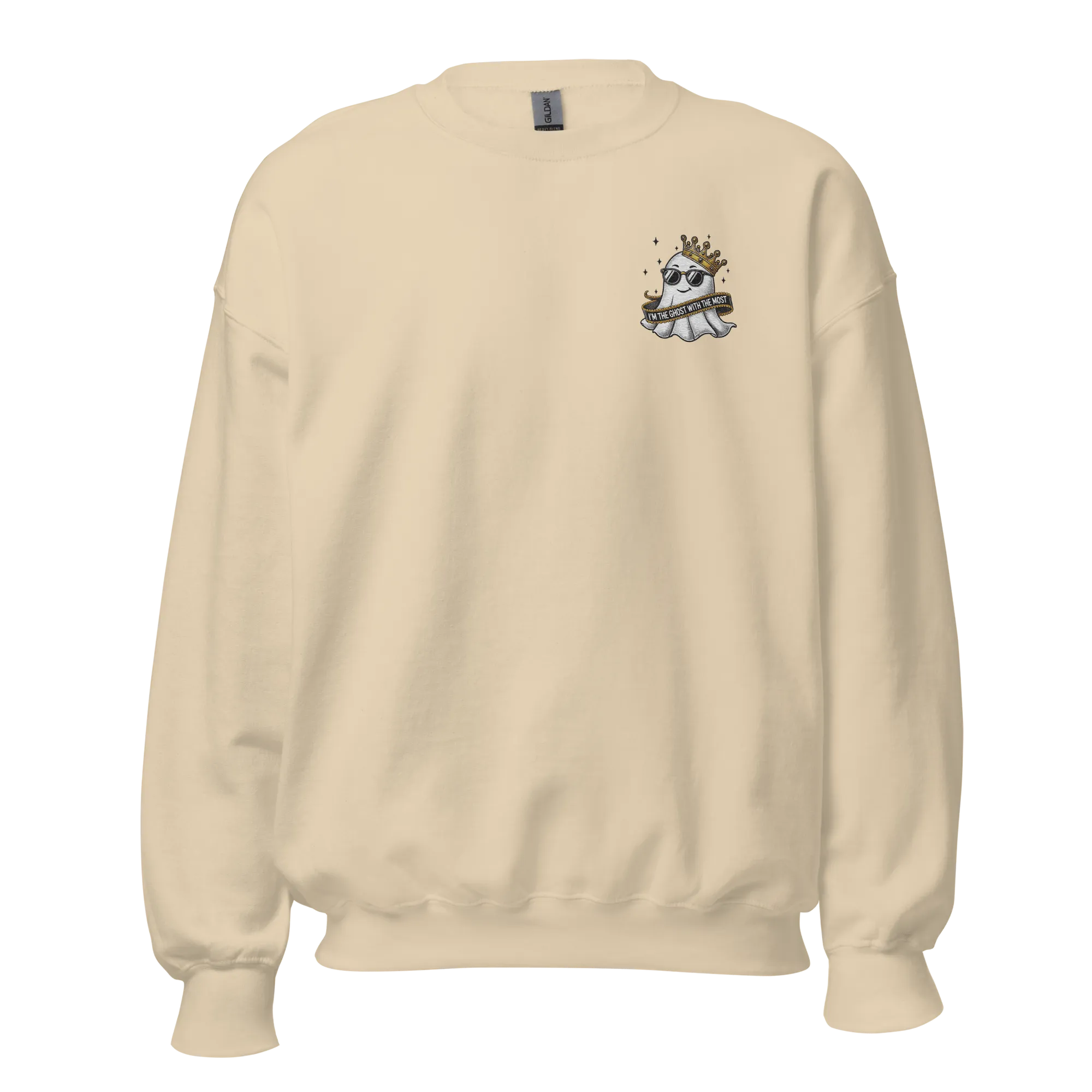 I'm The Ghost With The Most - Halloween Sweatshirt - Cute Ghost Halloween Sweatshirt