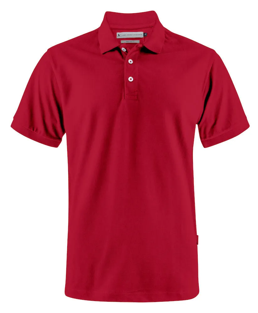 James Harvest Sunset Men's Polo Shirt | Slim Fit | Cotton With Lycra® | 8 Colours | S-2XL