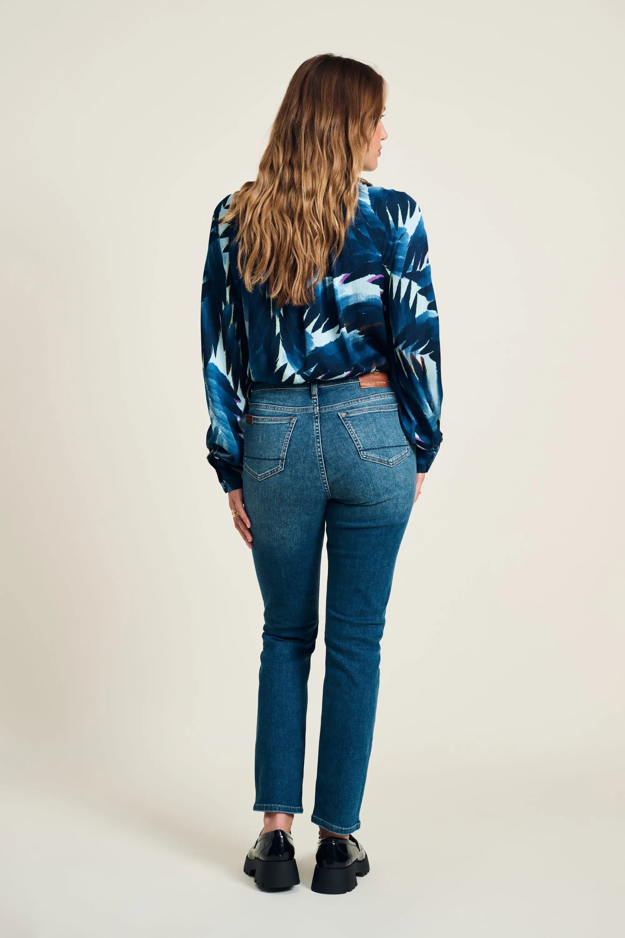 JEANS - Elize Slim Dark Blue