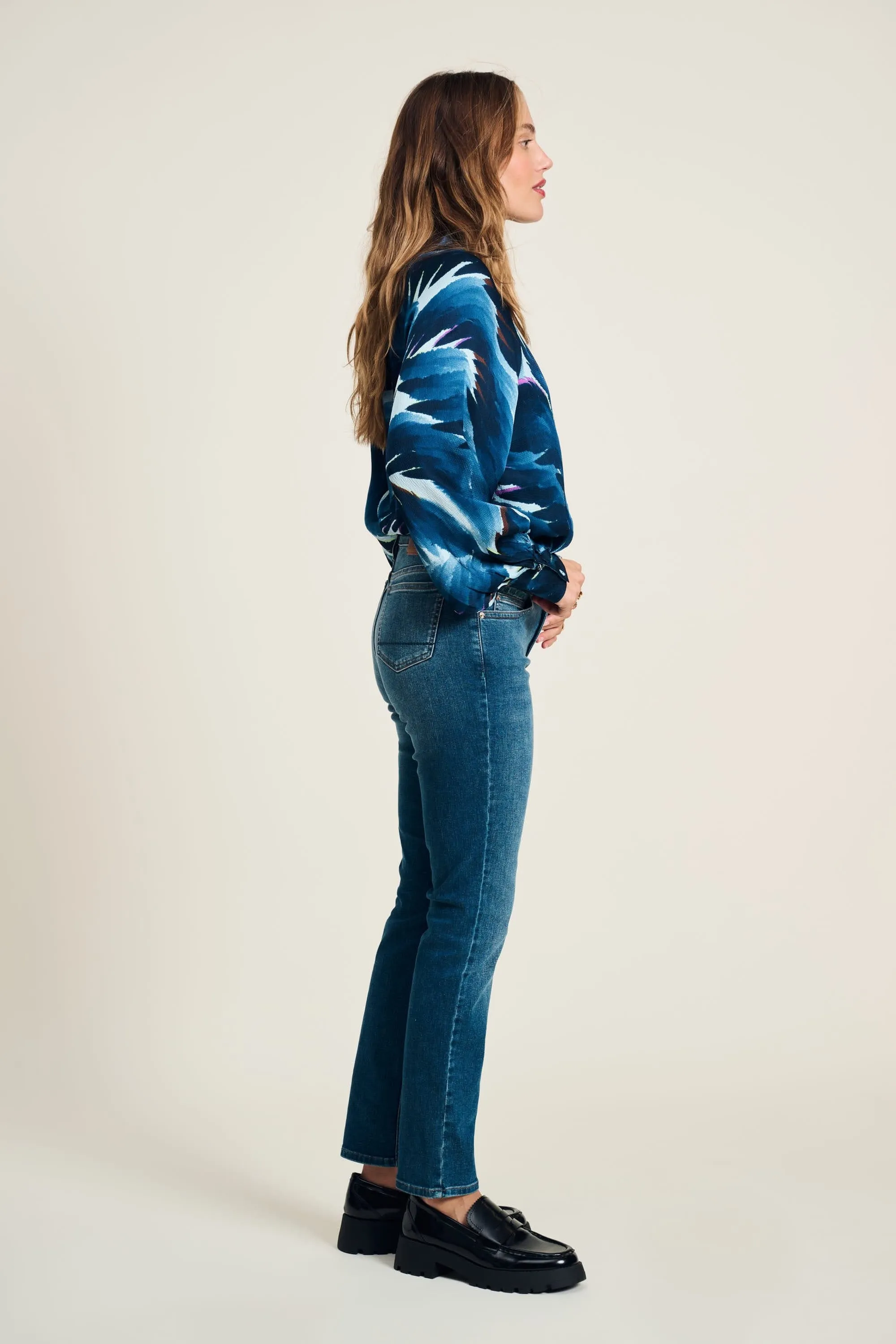 JEANS - Elize Slim Dark Blue