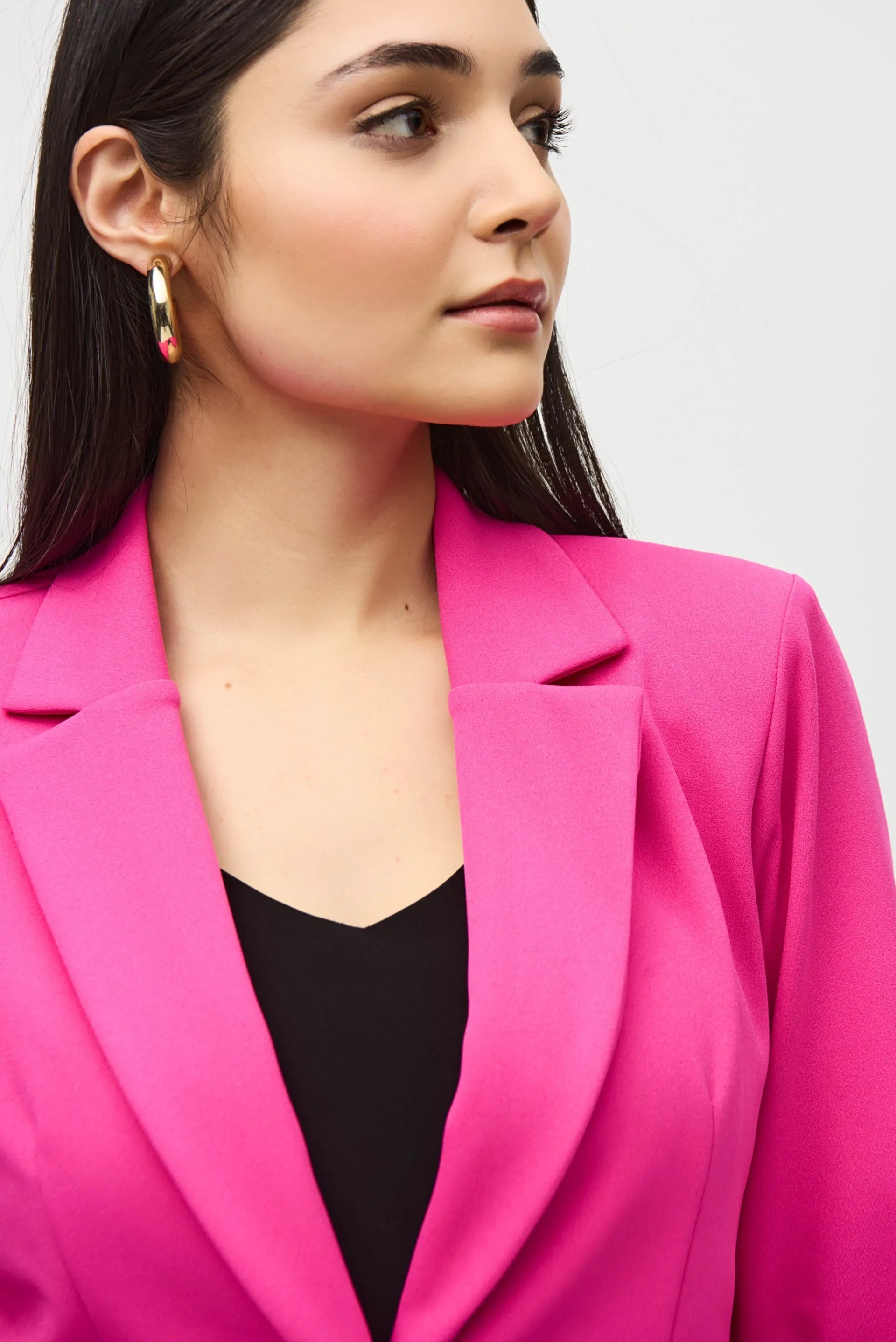 Joseph Ribkoff Ultra Pink Fitted Blazer Style 242201