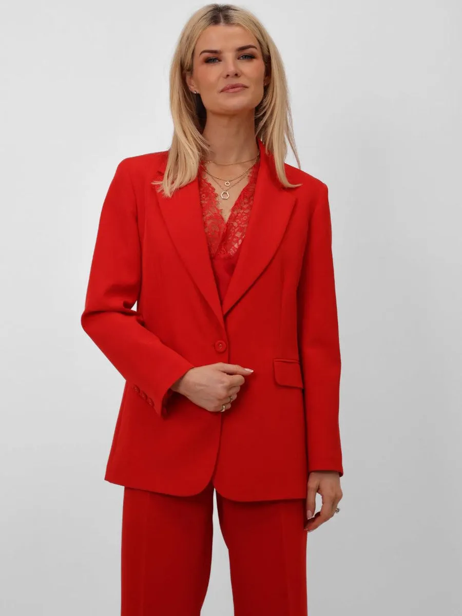 Kate & Pippa Sassari Blazer - Red