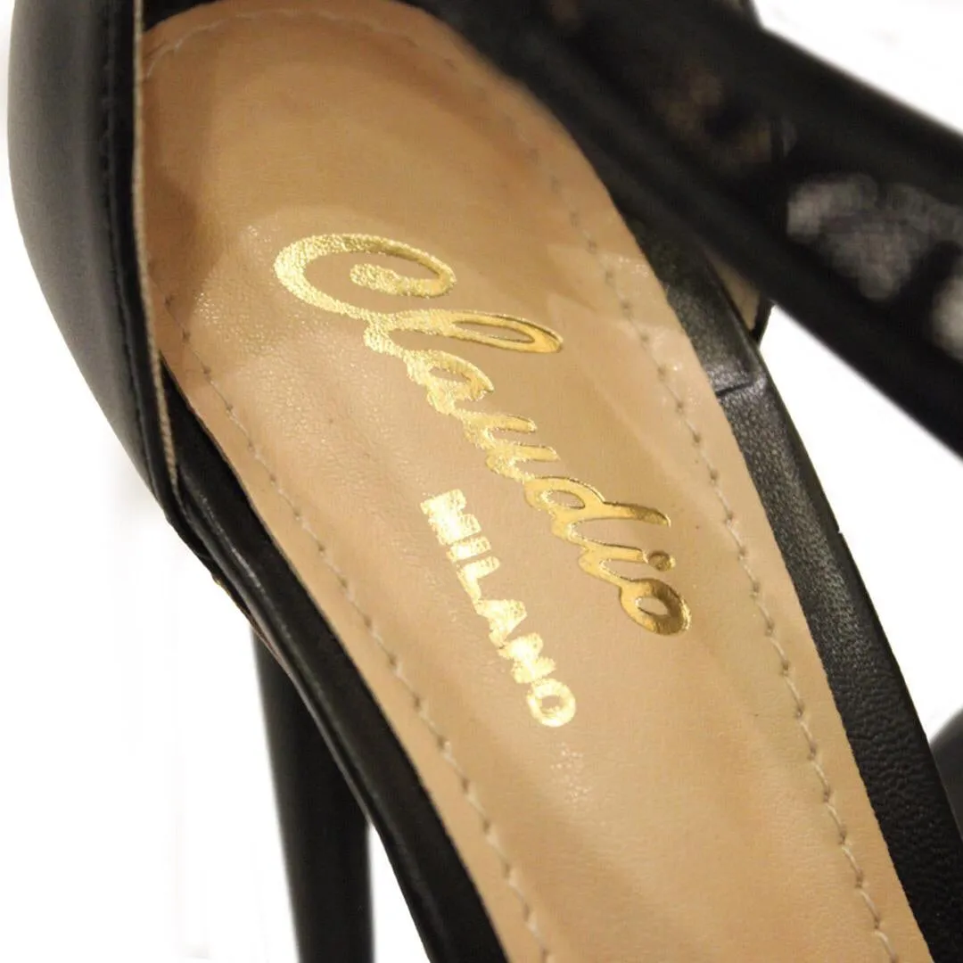 Lace up sandal