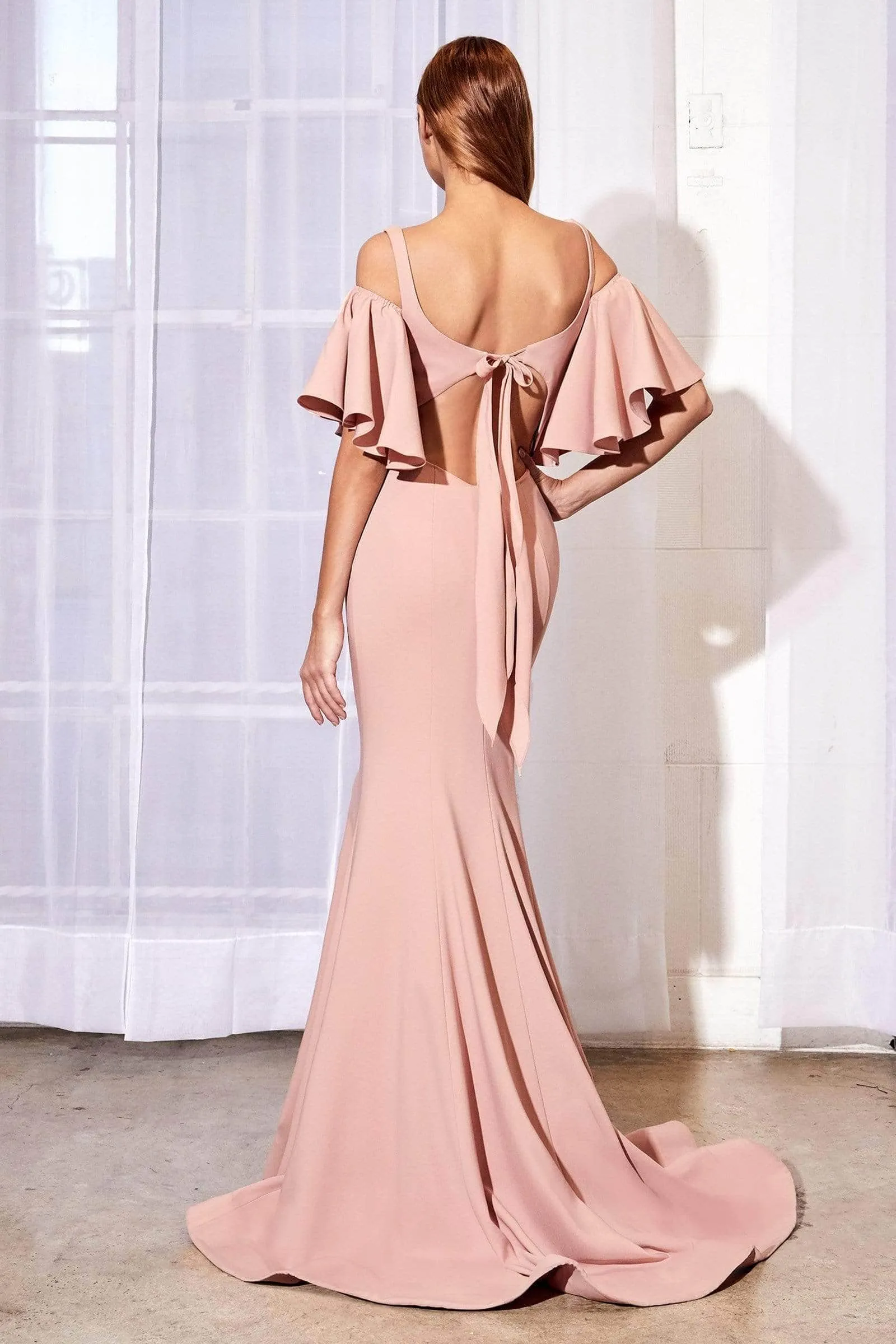 Ladivine A0079 - Off-Shoulder Mermaid Formal Gown