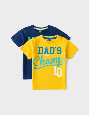 LITTLE CHAMP PACK OF 2 TEES